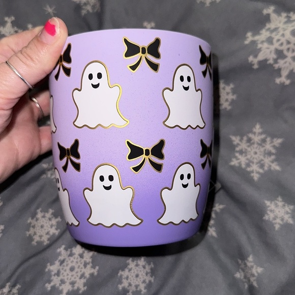 NEW Cobwebs & Cauldrons Ghost & Bows Halloween Mug - Picture 3 of 4